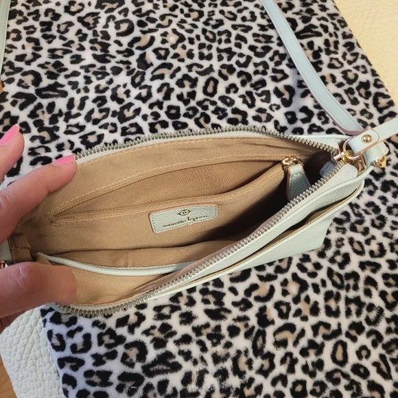 Nanette Lepore Soft Mint Crossbody Bag - Picture 6 of 8